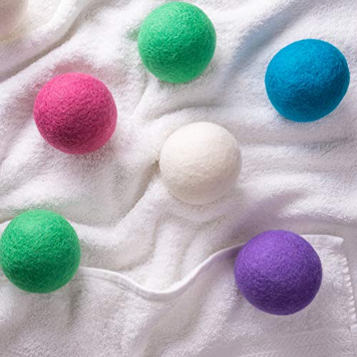 Woolzies Wool Dryer Balls (Pink) - color: Pink