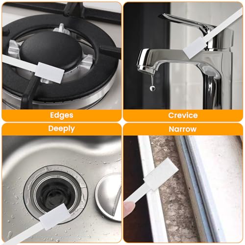 50 Pcs Disposable Crevice Cleaning Tool, Crevice Brush for Keyboards