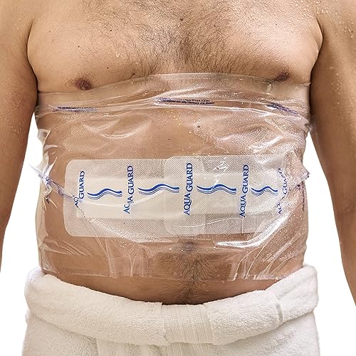AquaGuard Wound Cover for Showering, 12 in x 24 in, 98 Shower Sheets - size: 12" x 24", style: Case of 98 Sheets