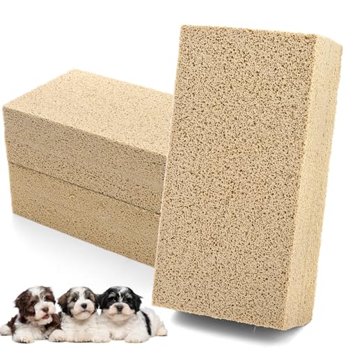 ZOOFOX 3 Pack Pet Hair Remover Sponge, Reusable Cat and Dog Hair Remover Tool, Effectively Removes Pet Hair, Lint and Dander from Furniture, Carpet, Bedding and Clothing