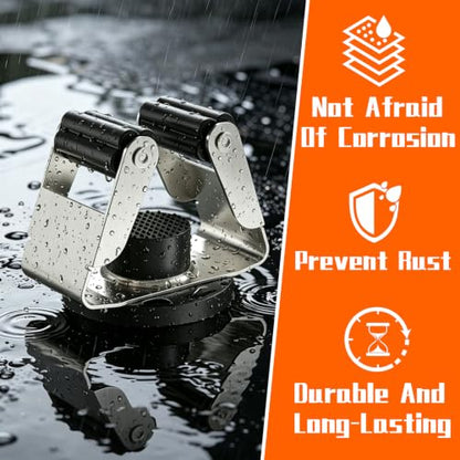 4 Pack Magnetic Mop Broom Holder, Heavy Duty Magnetic Mop Hanger for Refrigerators, Magnetic Mount Mop Broom Holder for Laundry Room Garage Kitchen Workshops Metal Shed - size: 4 Pack Magnetic Mop Broom Holder