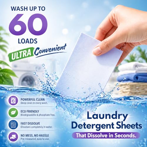 Wool Dryer Balls XL 6-Pack – Organic Wool Dryer Balls for Laundry Reusable, Natural Fabric Softener, Reduces Drying Time, Static, Wrinkles & Clumping (Laundry Eco Sheets (Fresh Linen Scent) - 3 Packs) - color: Laundry Eco Sheets (Fresh Linen Scent) - 3 Pa
