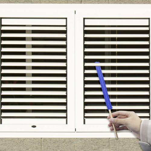 22 PCS Microfiber Detail Duster Sticks, Mini Duster Crevice Cleaning Tool for Car Air Vents, Blinds, Fans, Windows, Small Spaces, Gap Dust Cleaner