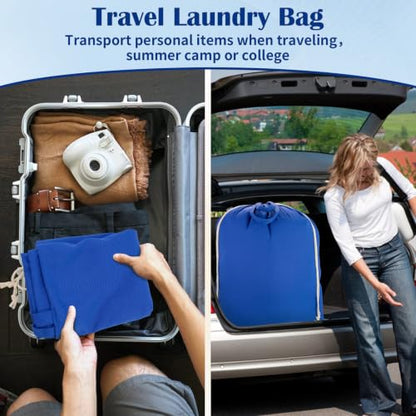Thick Laundry Bag 33"Wx 35"H,Extra Large Heavy Duty Hamper Liner, XL Blue - color: Blue,1pc XL, size: XL 33"W x 35"H┃1 Pack