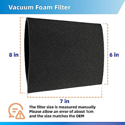 25-1202 Foam Filter Replacement Sponge Vacuum Cleaner Part