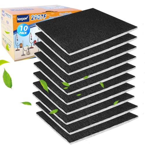 KEEPOW 10 Pack CF-1 Hepa Filter Replacement Compatible with Kenmore - size: 10 Pack