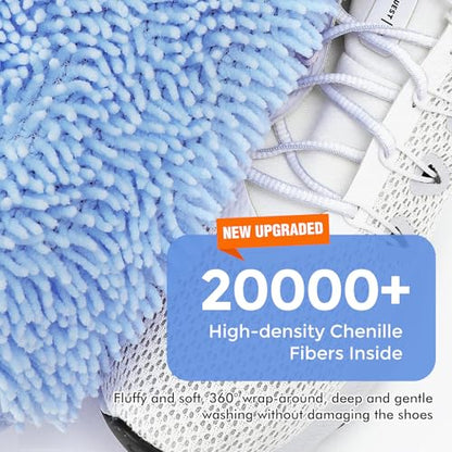 Large Shoe Washing Machine Bags for Sneakers & Tennis Shoes, Blue 2-Pack - color: Blue