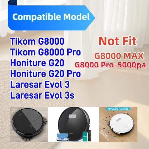 Replacement Parts for Tikom G8000 G8000 Pro HONITURE G20 - color: 23 PACK