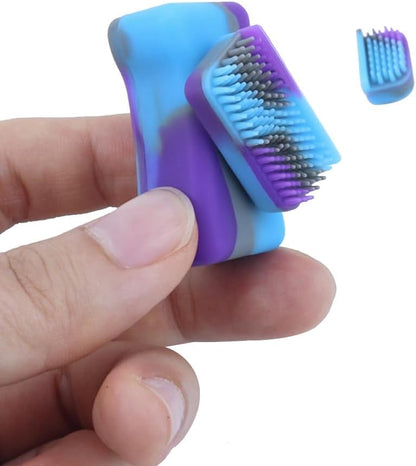 Green Piece Magnetic Glass Cleaner Kit - 2 x 16 Oz - Purple Magnet Scrubber