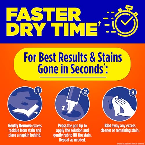 Tide Stain Remover for Clothes, To Go Pen, Instant Spot Remover for Clothes, Travel & Pocket Size, 1 Count