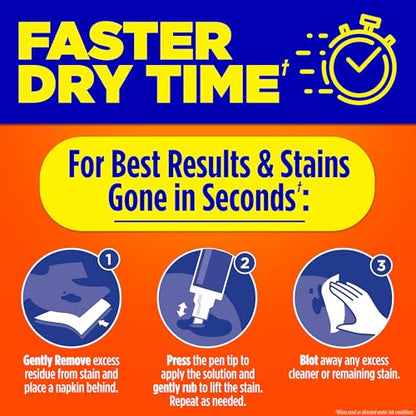 Tide Stain Remover for Clothes, To Go Pen, Instant Spot Remover for Clothes, Travel & Pocket Size, 1 Count
