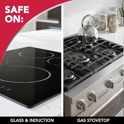 Weiman Cooktop Scrubbing Pads, Scratch-Free Cleaning Pads for Cermaic, Glass Cooktop Surfaces, Removes Tough Burned-On Food & Residue, 6 Pack - size: (Pack of 6)