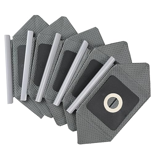 Aspiron Canister Vacuum Cleaner Replacement Bag for AS-CA029, 3.5 QT Universal Non-Woven Cloth Bag Reusable Vacuum Cleaner Bags Dust Bags For CA029, Vacuum Cleaner Replacement Accessories, 5 Pack - size: 3.5 QT