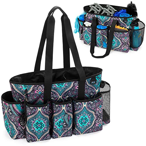 LoDrid Professional Cleaning Tote Caddy for Cleaning Supply, Totem - color: Totem