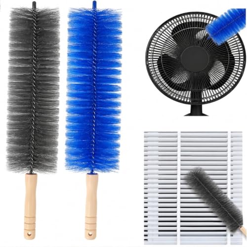 Reusable Fan Cleaning Brush Microfiber Duster for Blinds and Vents