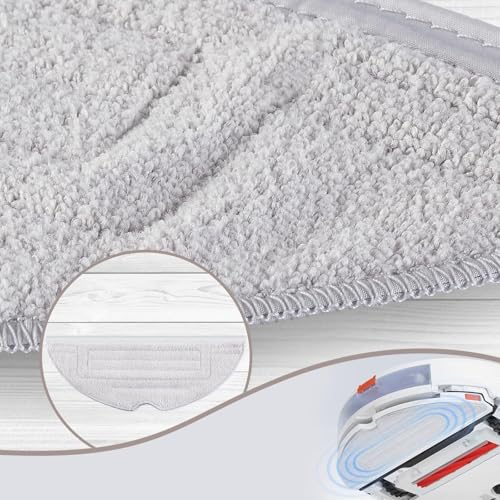 6 Pcs Mop Pad for Roborock S8/S8+/S7/S7+/MaxV/Plus/Ultra/Pro Ultra Vacuum