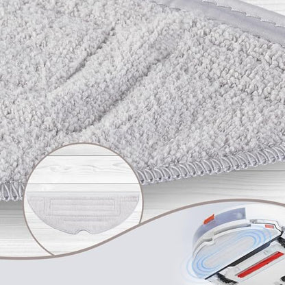 6 Pcs Mop Pad for Roborock S8/S8+/S7/S7+/MaxV/Plus/Ultra/Pro Ultra Vacuum