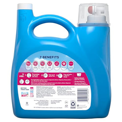 Downy Liquid Fabric Softener,April Fresh 2-in-1 Fresh & Soft,140 Fl Oz,190 Loads,Fabric Conditioner For Freshness And Softness,(Pack of 2) - size: 140 Fl Oz (Pack of 2)