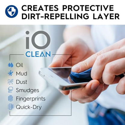 Screen Cleaner Spray (16oz - 473ml) – Large Cleaning Kit - size: 16 Fl Oz + 3 Cloths