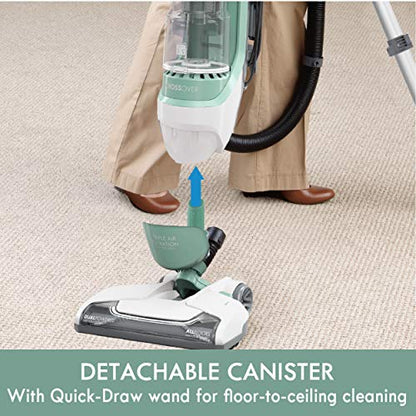 Kenmore DU3017 Pet Friendly Upright Vacuum Bagless 2-Motor Crossover Max Beltless Vacuum Cleaner with Lift-Away Design, Pet Handi-Mate, Triple HEPA, Height Adjustment, 3 Cleaning Tools - color: Light Green