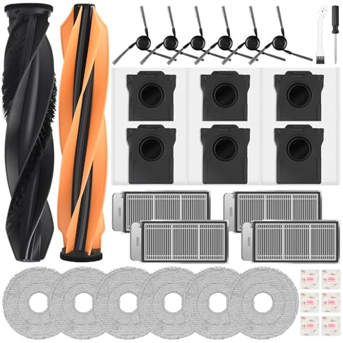 32 Pack Replacement Parts for Dreame X50 Ultra Complete/L50 Ultra - color: Black for DREAME X50 Ultra Complete