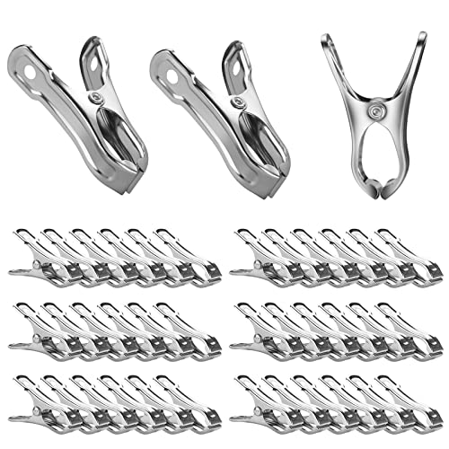 40 PCS Garden Clips for Netting, Heavy Duty Steel Greenhouse Clamps - style: 2inch-40pcs