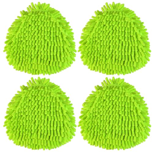 Mop Head Replacement for Ocedar EasyWring 1 Tank System, Chenille Mop Heads for Ocedar, Easy to Replace,Deep Floor Cleaning and Machine Washable - color: Green