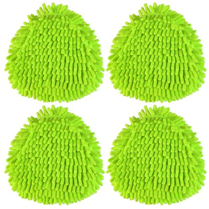 Mop Head Replacement for Ocedar EasyWring 1 Tank System, Chenille Mop Heads for Ocedar, Easy to Replace,Deep Floor Cleaning and Machine Washable - color: Green