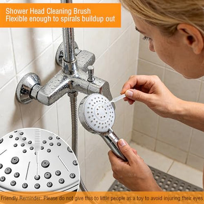 20PCS Shower Head Cleaner Picks for Small Hole Gap Hole Anti-Clogging,White