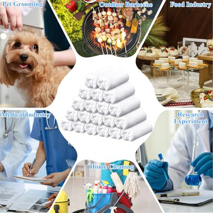 400 PCS 16 In Plastic Protective Arm Sleeves Disposable Oversleeves Covers Plastic Sleeve Protectors for Arms Painting Cleaning