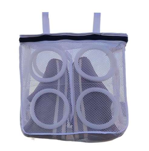 Portable Dryer Shoe Bag Trainers Sneakers Wash Bag for Men Wome Large Padded Mesh Shoes Protector in Washer - size: Square Large
