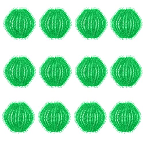 Dryer Balls Laundry Reusable, Softens Laundry Naturally Reduces Drying Time & Static Non-Toxic Washing Balls Reusable Dryer Balls for Laundry Bedding Clothes 6/9/12PCS - color: Style-002