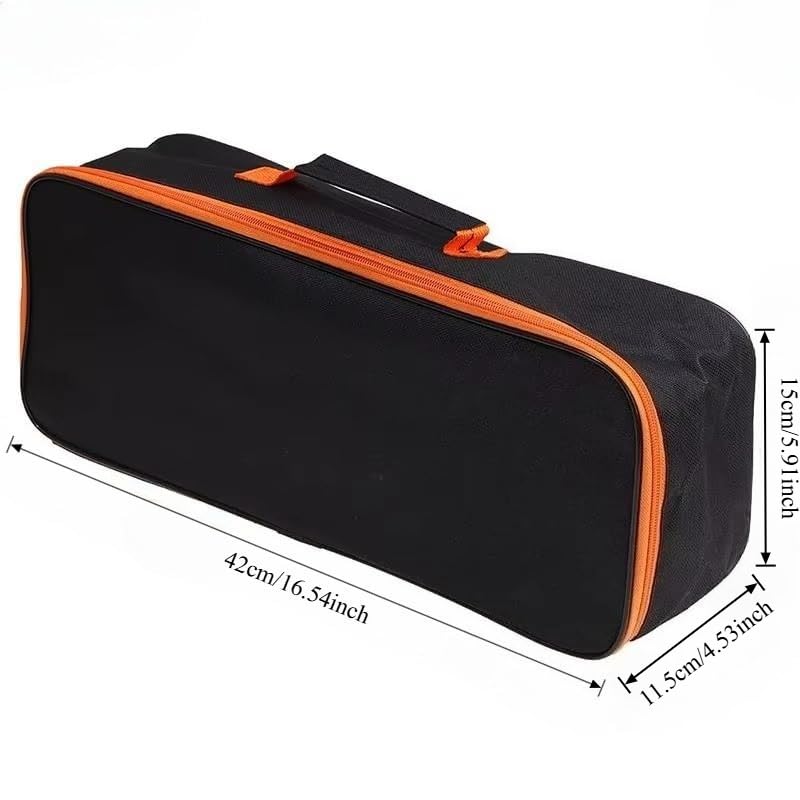 1PC Oxford Fabric Car Vacuum Cleaner Storage Bag – Portable Tool Organizer for Handheld Vacuum, Dust Collector Accessories Carry Pouch, Universal Fit Travel Bag for Car Tools