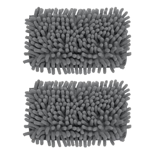 Qaestfy Pack of 2 Chenille Pad Refill Compatible with QAE026 Ceiling Fan Clenae Duster with Long Handle