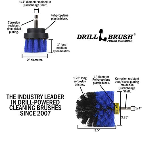 Barnacles Blasting Brush Set - Fish & Turtle Tank Cleaner - Aquatic Tool - color: Blue