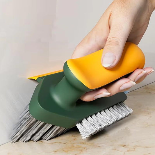 Window Track Cleaner, Gap Brush Groove Cleaner, Window Track Cleaning Tool, Gap Cleaning Brush Small Spaces, Sliding Door Track Cleaner, Window Brush, Shower Track Cleaning Brush, Window Cleaner Tool - color: Dual Bristle Heavy Duty
