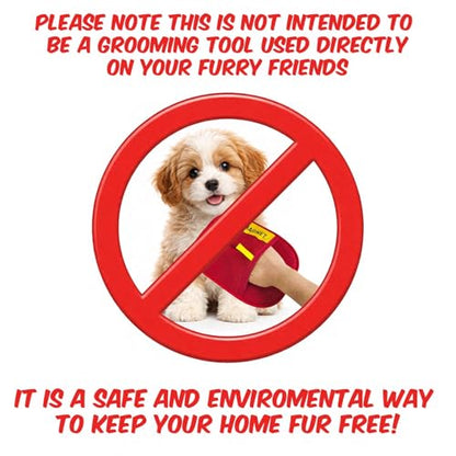 Pet Hair Removal Glove for Dogs and Cats, Electrostatic Magic Brush Tool for Furniture, Couch, Carpet, Car, Clothing, Reusable, Washable Lint Remover - 1 Pack