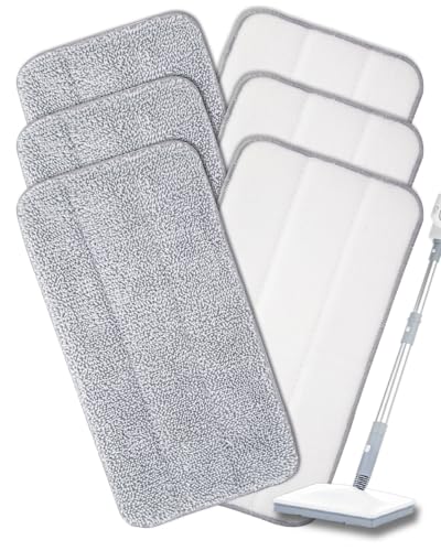 6 Pack Steam Mop Pads Compatible with FEPPO/FODFINU Steam Mop