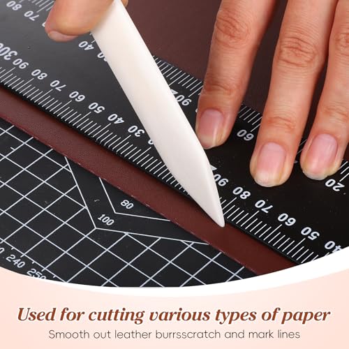 Fabric Clothing Scraper Cow Bone Material Thickened Clothes Stain Removal Tool Heavy Duty Pre-Treatment Cleaning Supplies for Laundry and Dry Cleaning Use