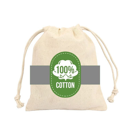 Mayatra's Cotton Laundry Bag for Clothes - Travel Organizer - Eco-Friendly 100% Pure Cotton Drawstring Bag - Large Size - Hanging Laundry Bag Foldable and Washable (Pack Of 2)