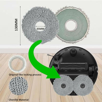 Replacement Parts for Dreame L10s Ultra Gen 2 L10s Ultra Heat Robot Vacuum - color: L10s Ultra Heat/X30