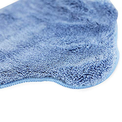 Arkwright Microfiber Cleaning Dusting Mitts - (Pack of 6) Smart Choice Quick Dry Dust Mitt Glove, Duster for Home Furniture, Car and Household Polishing, Blue