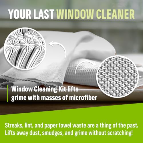 E-Cloth Window and Glass Cleaner Kit, Just Add Water - 1 Kit - color: Colorless, size: 1 Kit