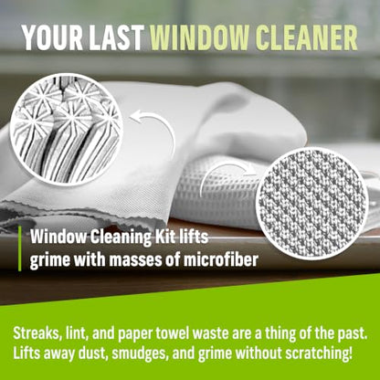 E-Cloth Window and Glass Cleaner Kit, Just Add Water - 1 Kit - color: Colorless, size: 1 Kit