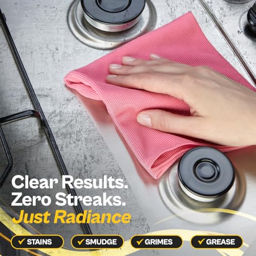 Flitz Stainless Steel & Chrome Clean - 16oz Bottle, USA-Made Stainless Steel Cleaner Spray for Appliances - Grill, Fridge, Sink Stain Remover - Also Works on Aluminum Surfaces (1 Pack) - size: 16 Fl Oz (Pack of 1)