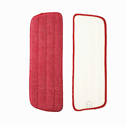 Microfiber Mop Replacement Pads for Wet/Dry Mop Floor Cleaning Pad Fit All Spray Mops (6 Pack)