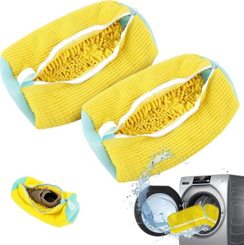 2Pcs Shoe Washing Machine Bags, Laundry Shoe Bags for Washer and