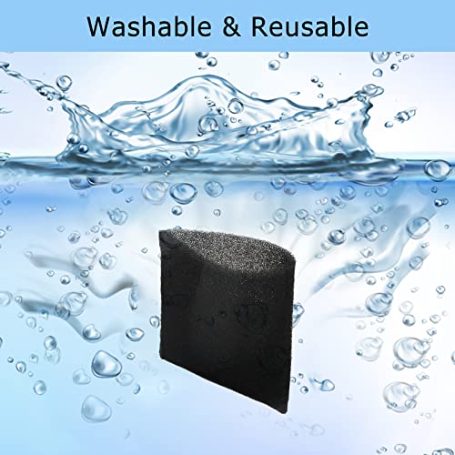 4 Pack Foam Tank Filter Compatible with Hoover Steam Vacuum Cleaner F5800 Series