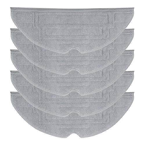 5 Pcs Mop Pads for Roborock S8 Pro Ultra Robot Vacuum, Washable Reusable Mopping Pad Replacement Accessories
