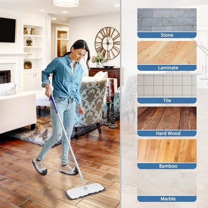 8 Pcs Mop Slippers Socks Floor Cleaning,Microfiber Shoe Covers dust Washable Reusable for Woman Man House Kitchen (Dark Grey) - color: Dark Grey
